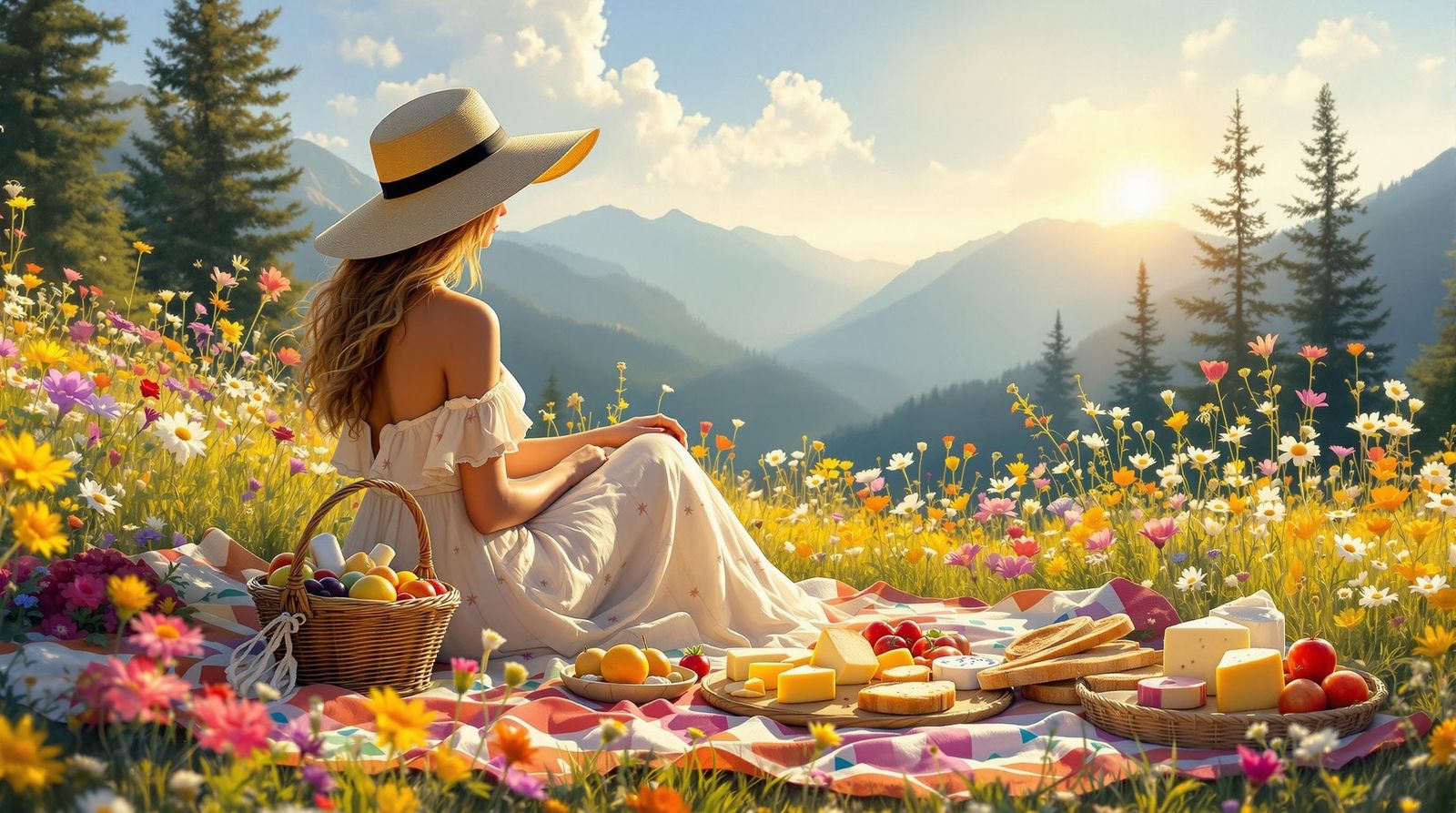 Picnic in the Mountains  by @Cheshyr Pontchartrain