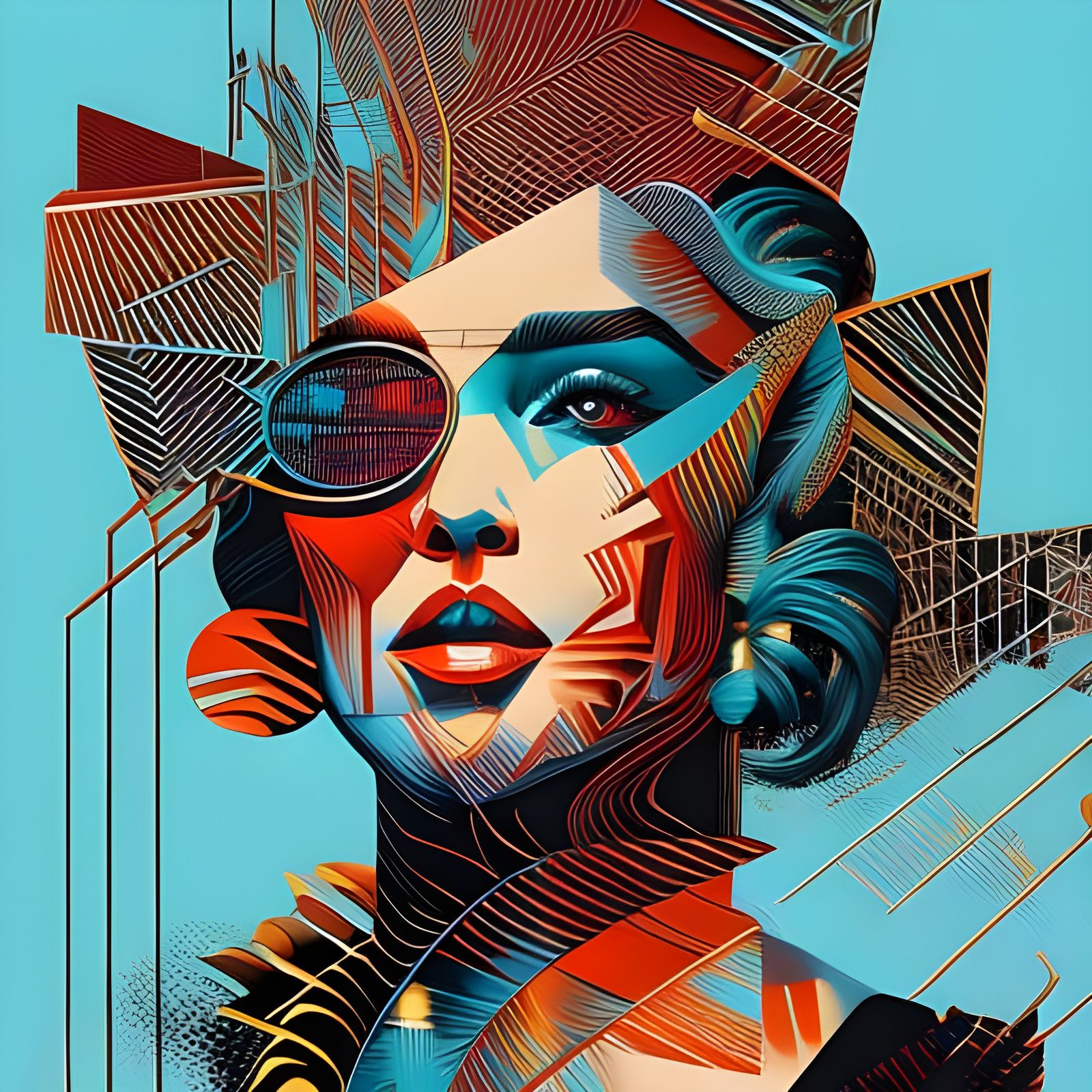 Madonna PopArt - AI Generated Artwork - NightCafe Creator