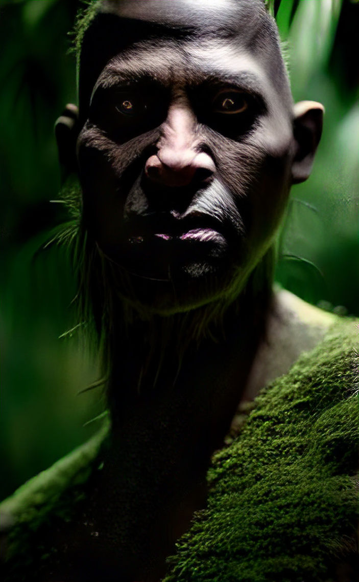 '' Moss People Variant 7 '' PORTRAIT STORIES - 190