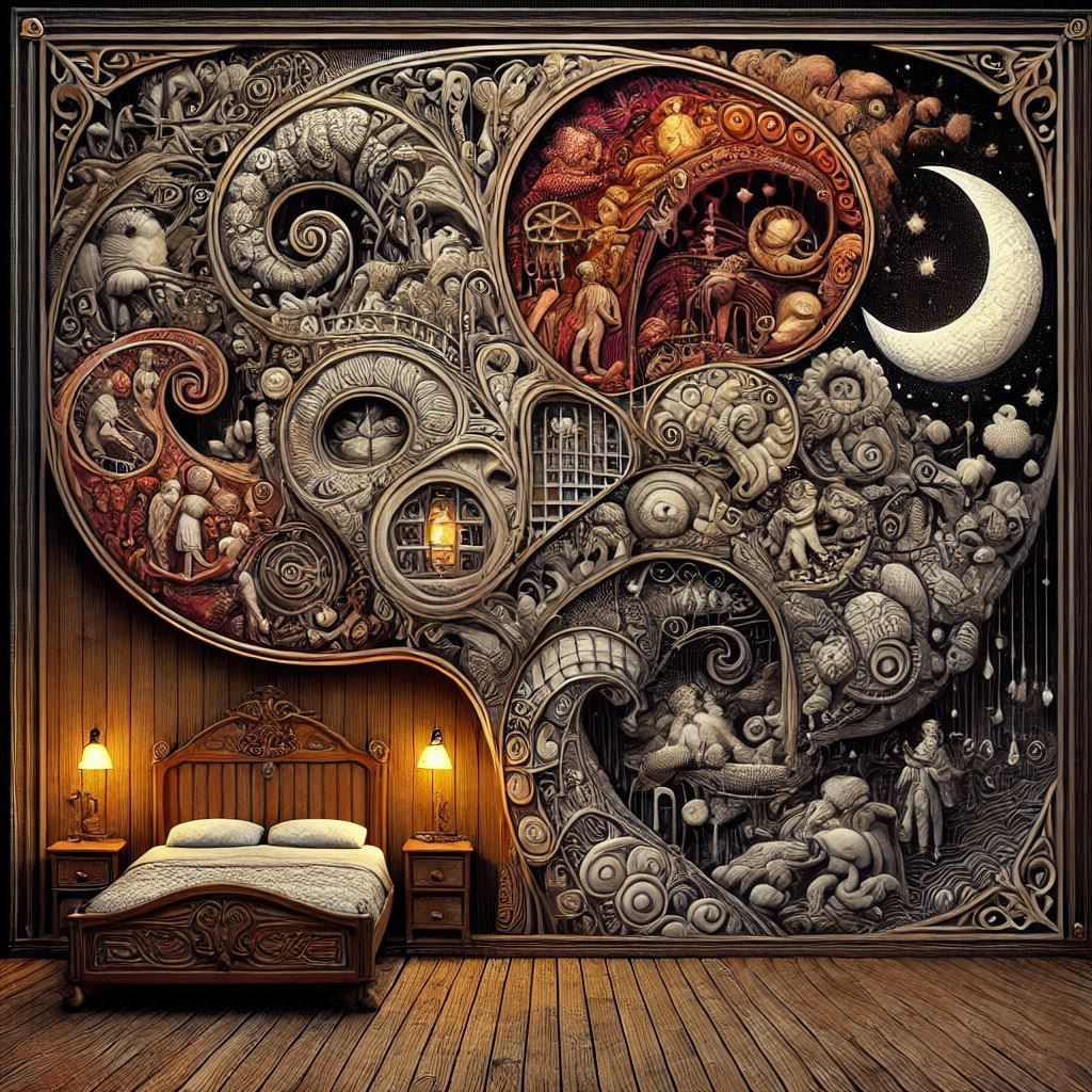 the problem is not in having more beautiful or uglier dreams...