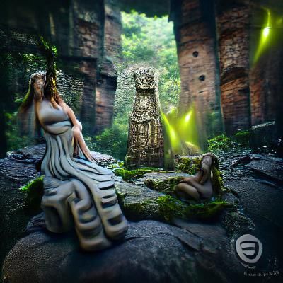 An Ancient Goddess Manifesting