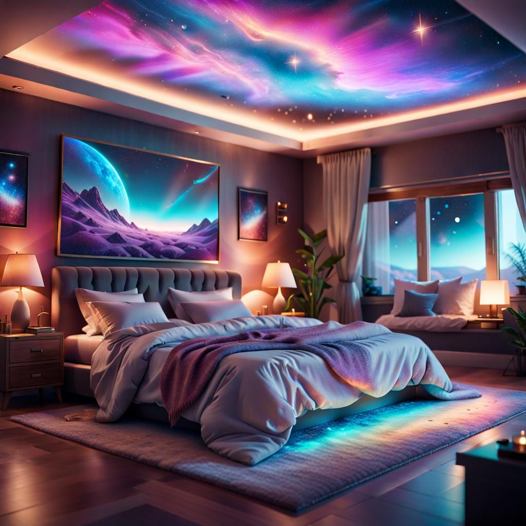 Luxurious bedroom