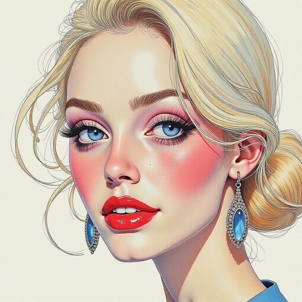 Effortless Blonde Glam