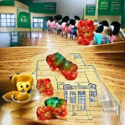 Gummy bear school