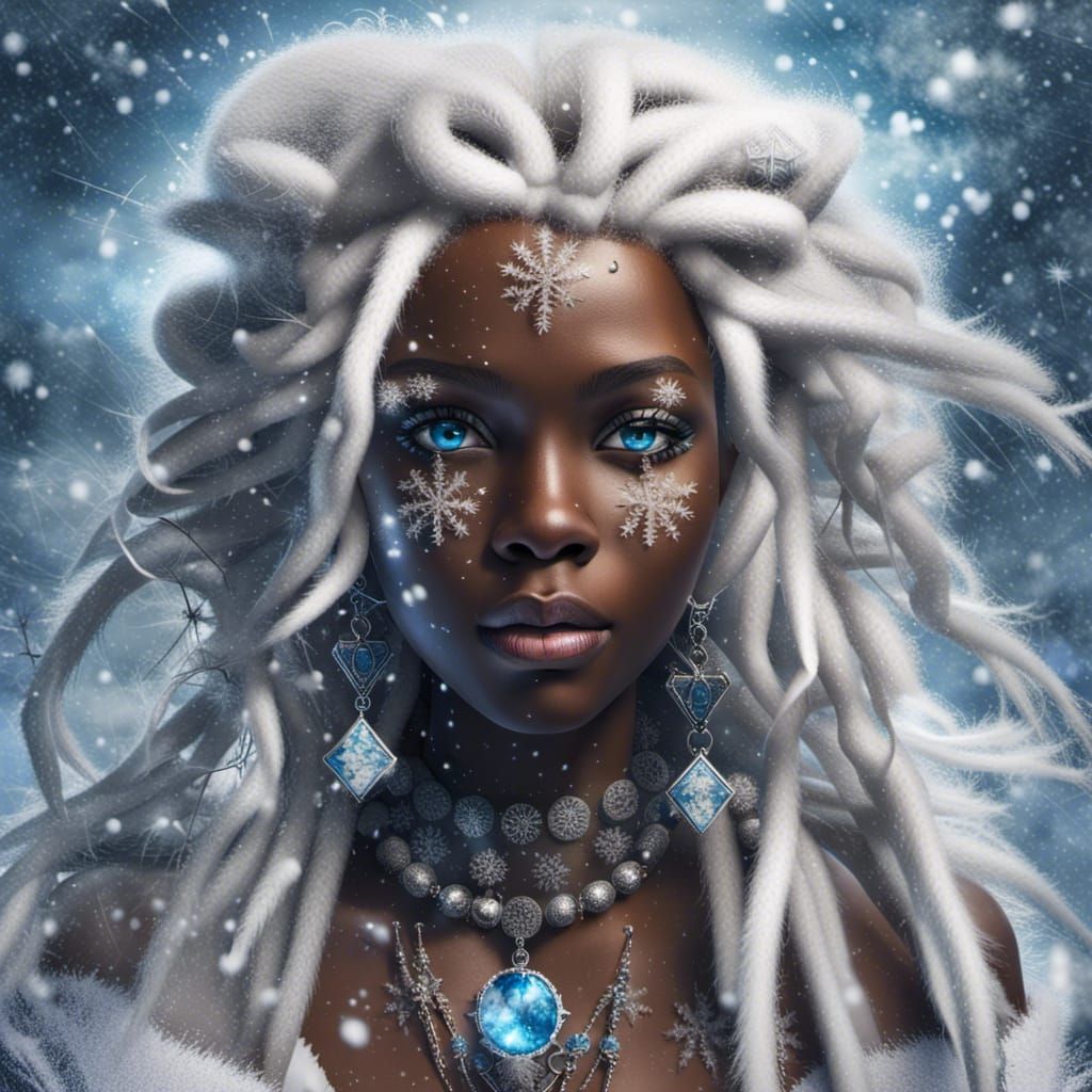 Snow Goddess  by @Caz Prophetess