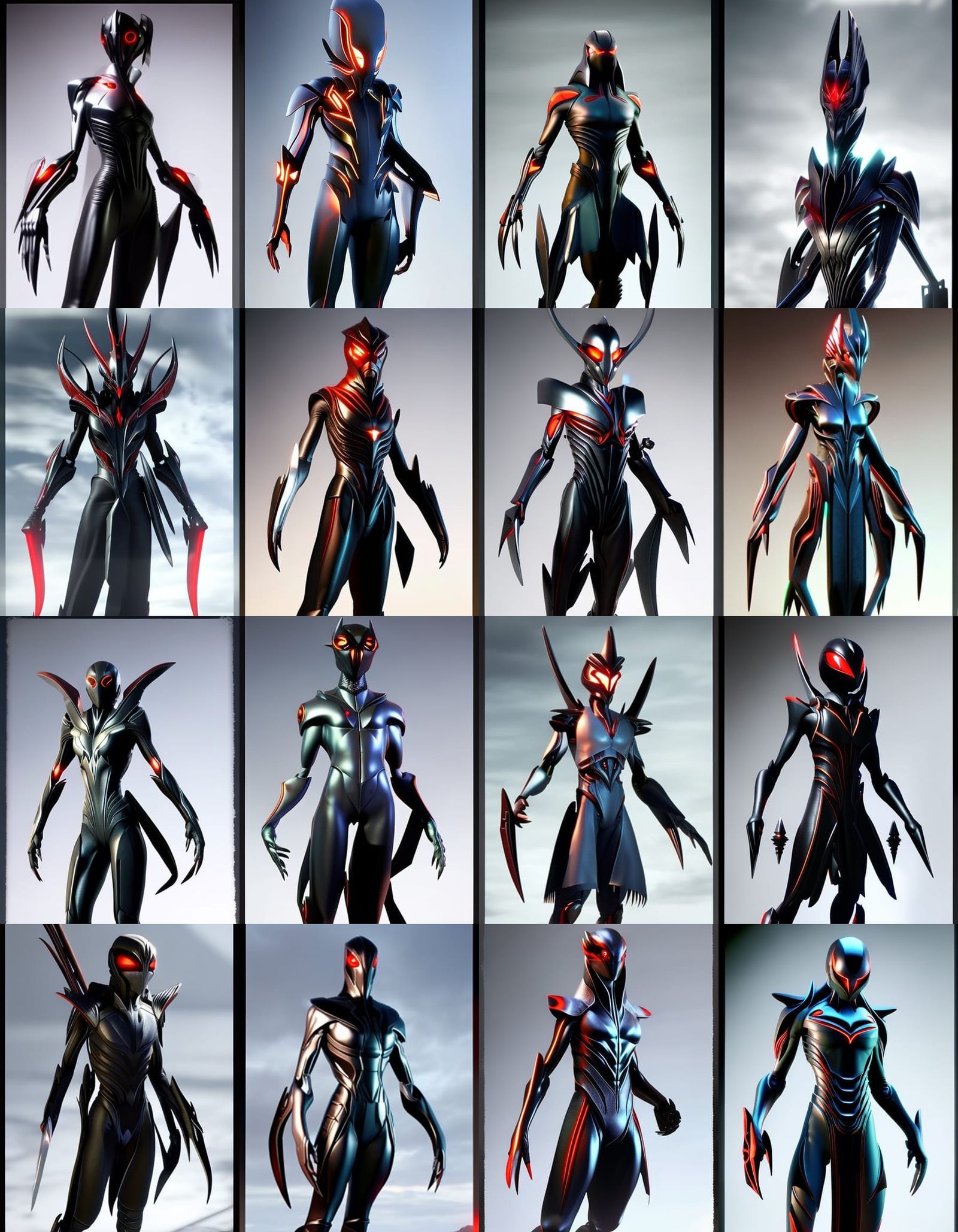 Hyperion's Shrike as described in novels - AI Generated Artwork ...