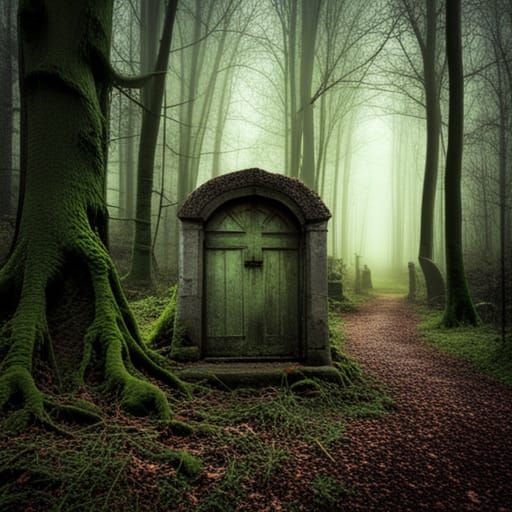 the ancient door