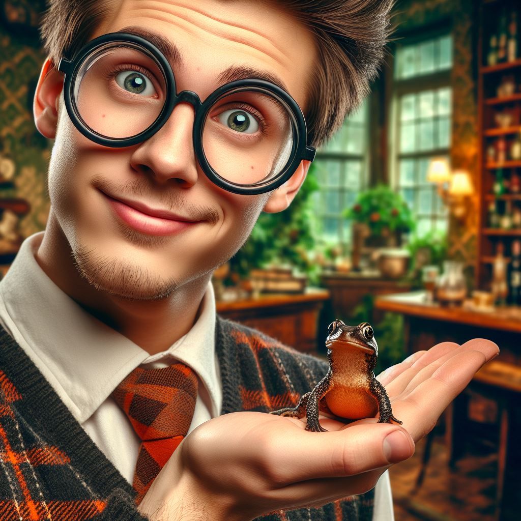 Meet Tiny.....he's my newt.