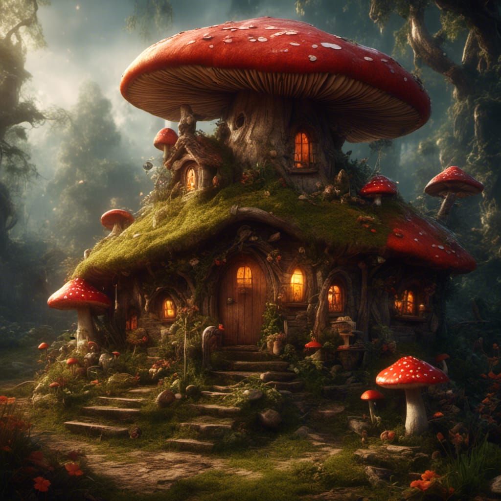 Mushrooms  village