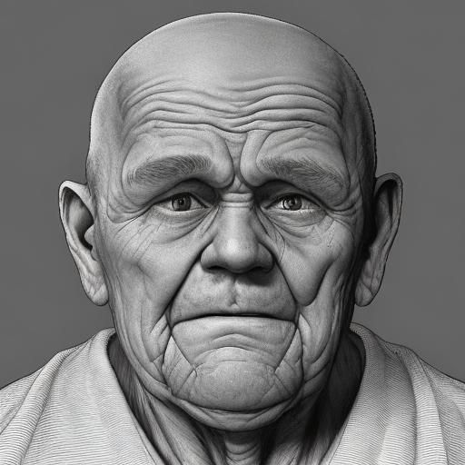 The Old Man Next Door - AI Generated Artwork - NightCafe Creator