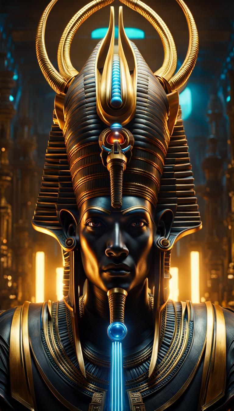 Osiris – God of Death - AI Generated Artwork - NightCafe Creator