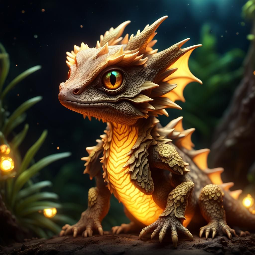 baby dragon - AI Generated Artwork - NightCafe Creator