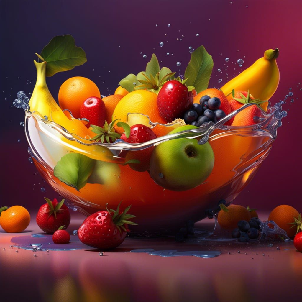 Fruit bowl  by @Malackion