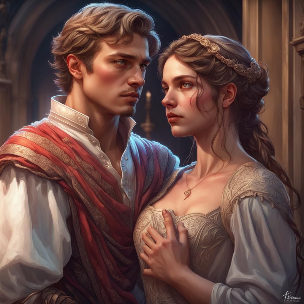 Romeo and Juliet - AI Generated Artwork - NightCafe Creator