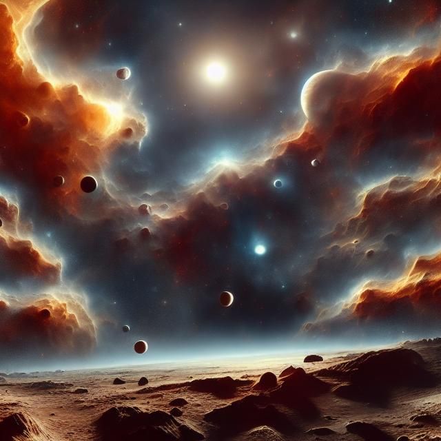 espace lunaire <lora:space-starrynight SD:1.0> 