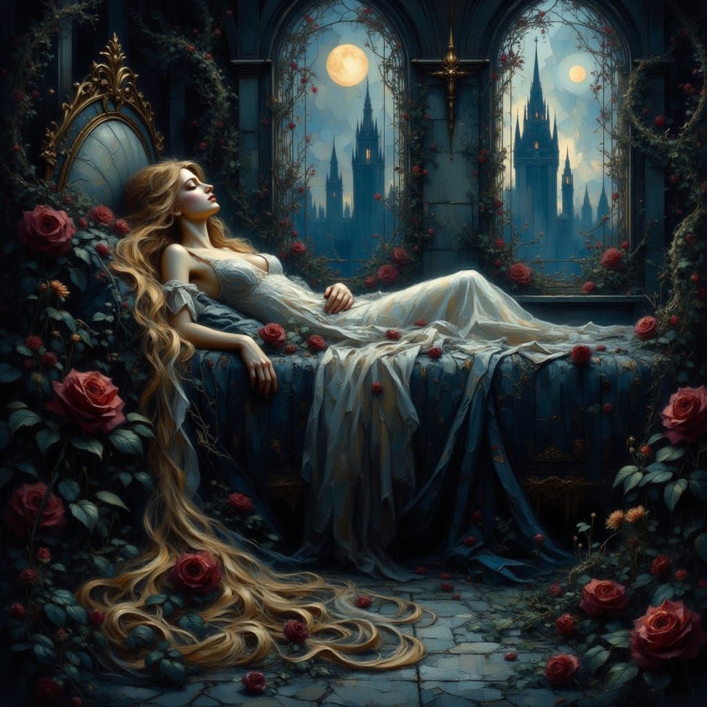 Sleeping Beauty  by @Stormlord