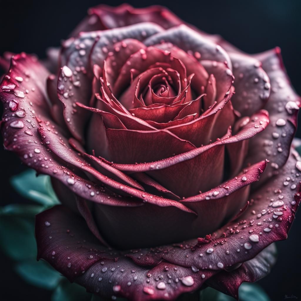 magenta rose