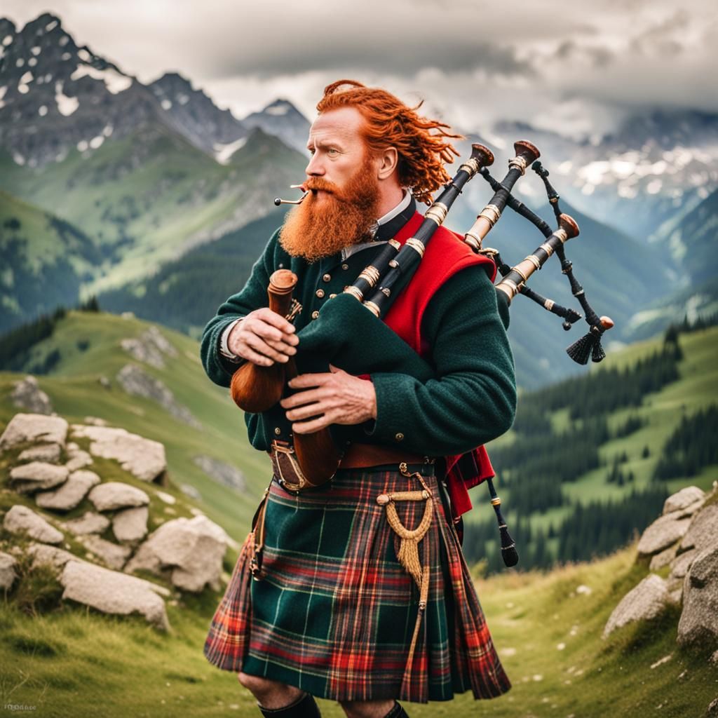 A Scotsman in true form  by @AvoDeciduous