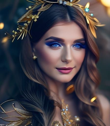 Young beautiful woman