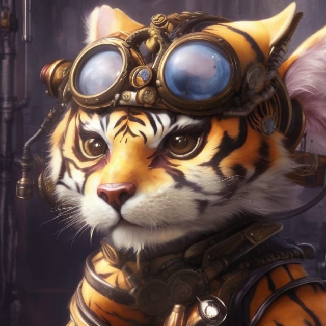 Cat Pilot   by @Lochlin King