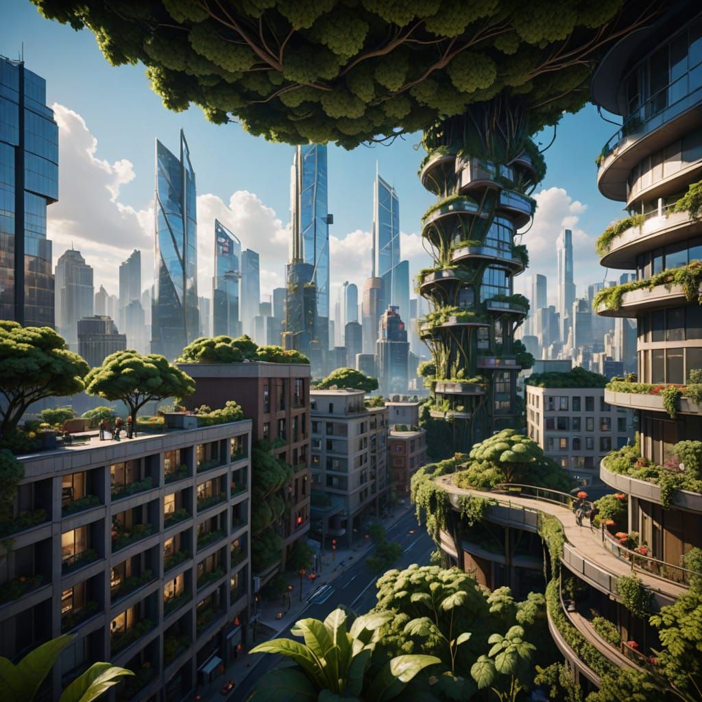 Seamlessly Integrated Urban Oasis