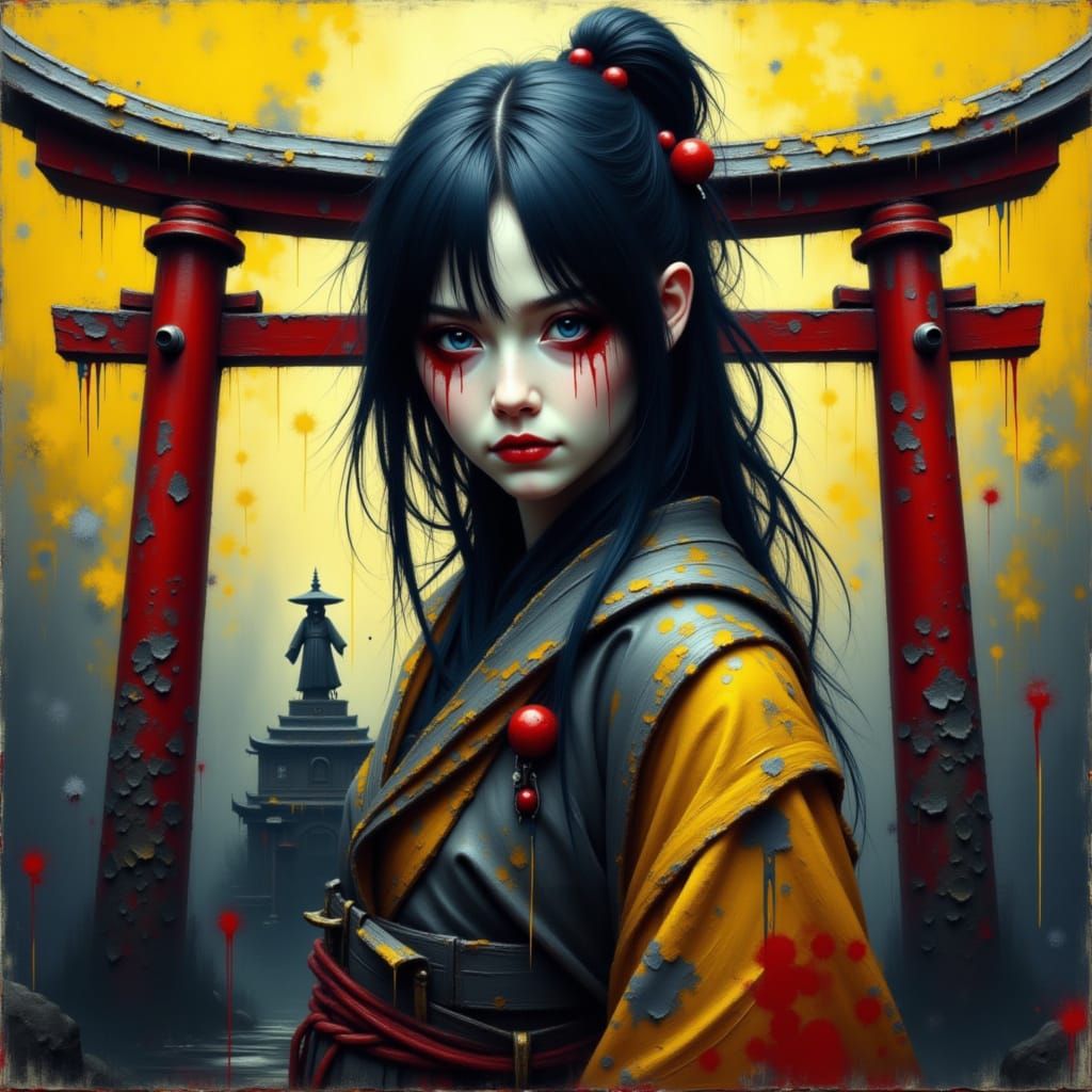 <lora:MistWalker:1.0> <lora:Blow:1.0> 