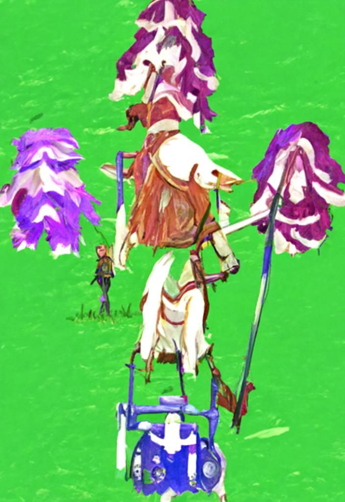 The party marches forth, across the green fields of Narnia e...