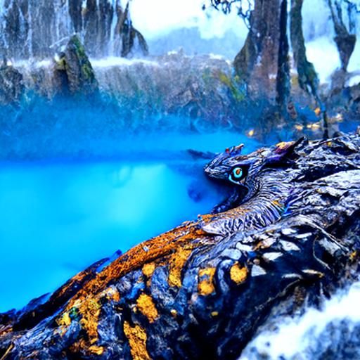 water dragon dinosaure