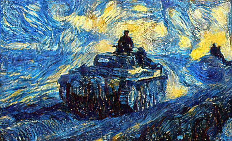 WWII Van Gogh North Afrika Korps