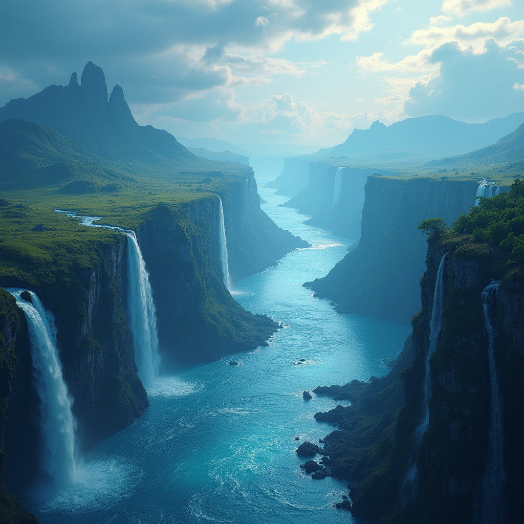 Endless Rivers Flowing to the Unfilled Sea