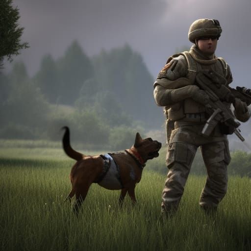 amry man