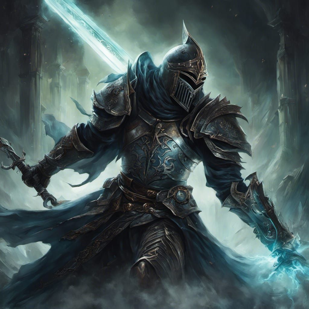 Ethereal Knight - AI Generated Artwork - NightCafe Creator