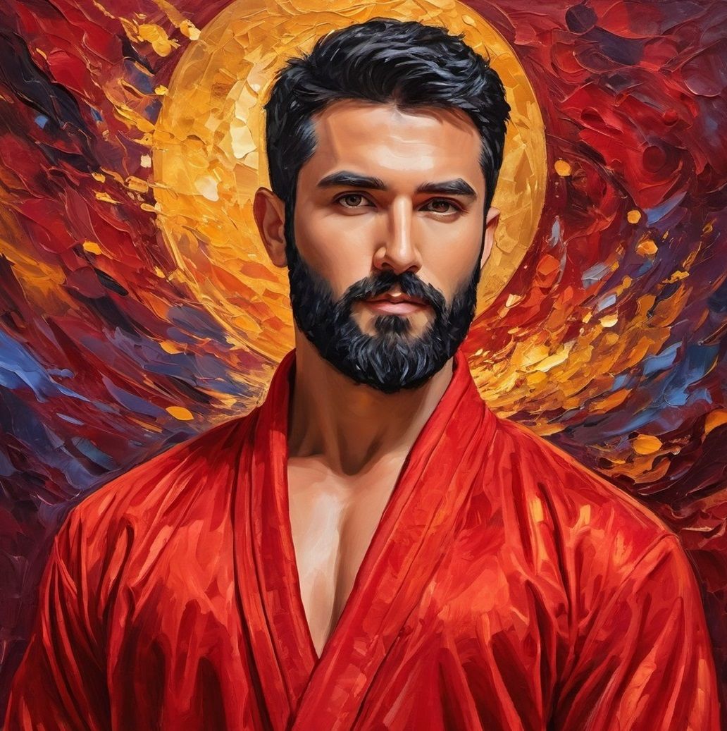 Süheyl, a stunning handsome beautiful young Turk with   blac...