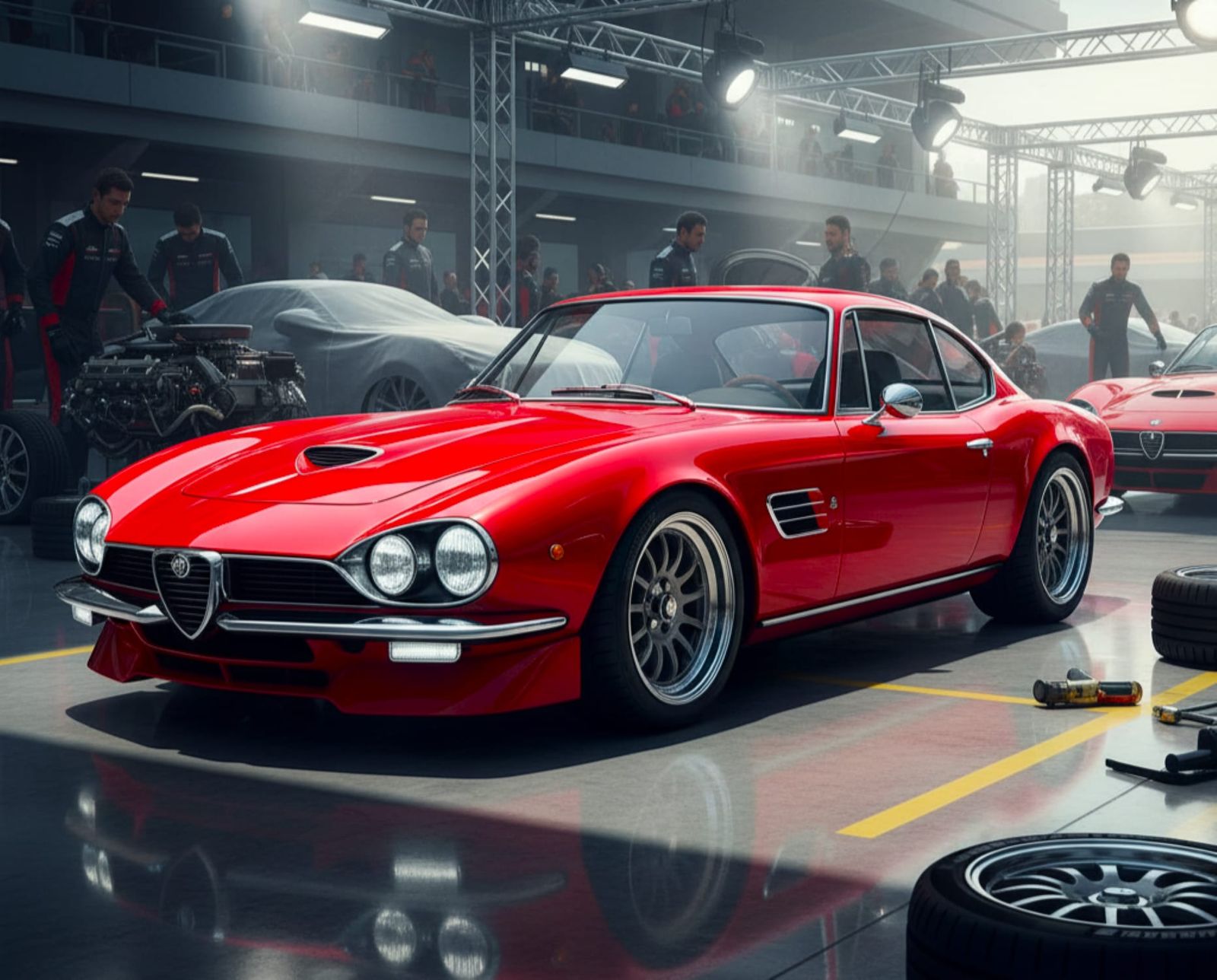 Alfa Romeo/BMW 507 Design Study