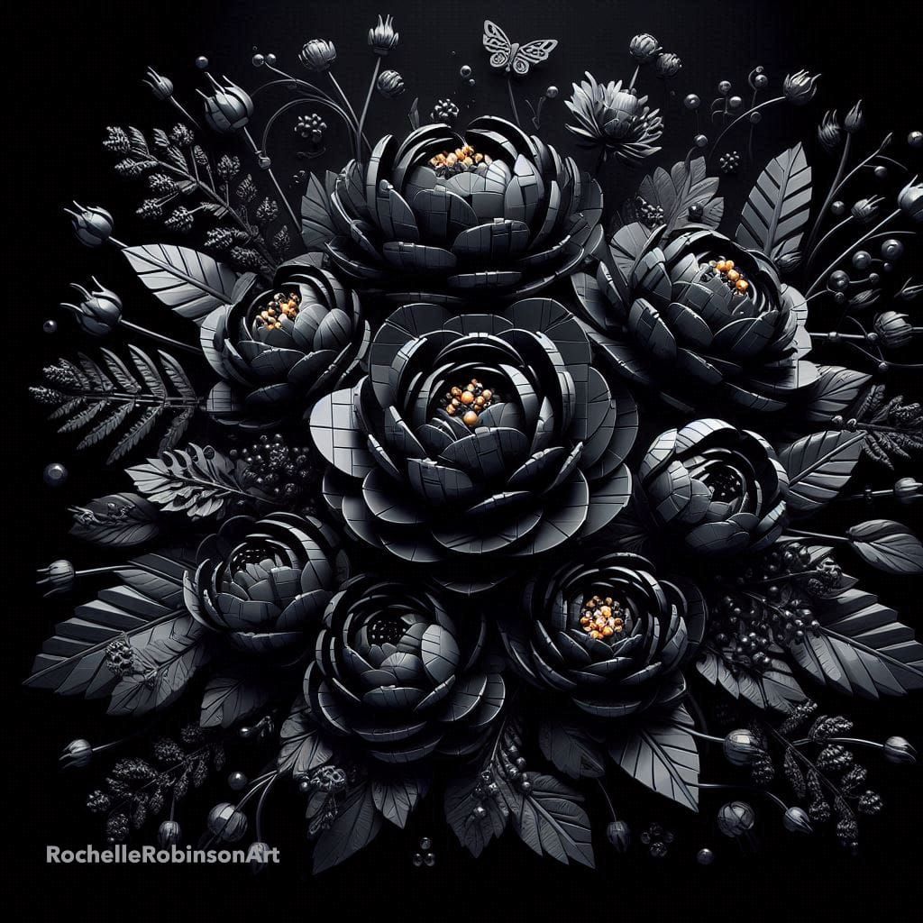 A Black Bouquet