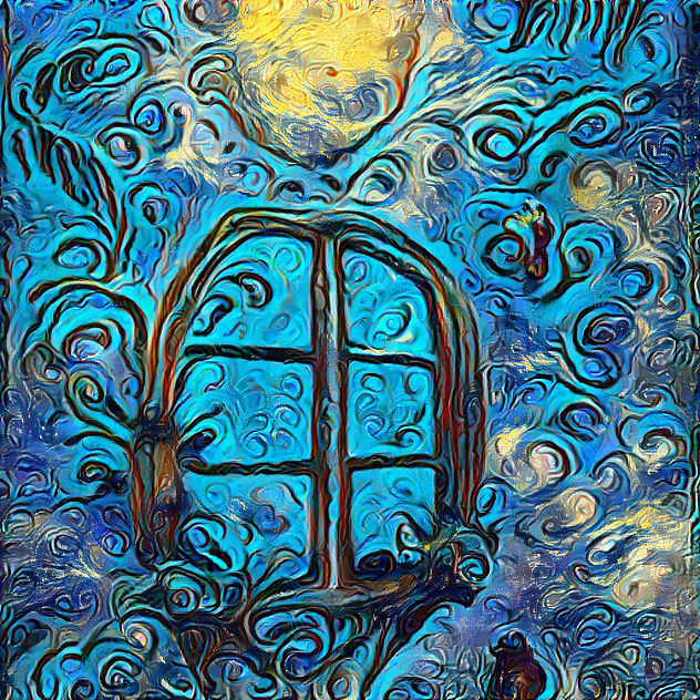 Window of heaven clouds,Rutkowski