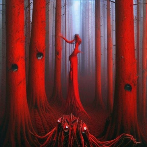 Red forest