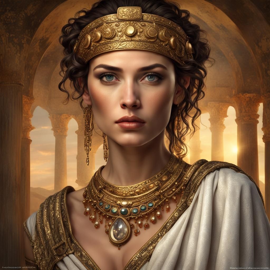 Beautiful princess from Ancient Greece - AI Generated Artwork ...