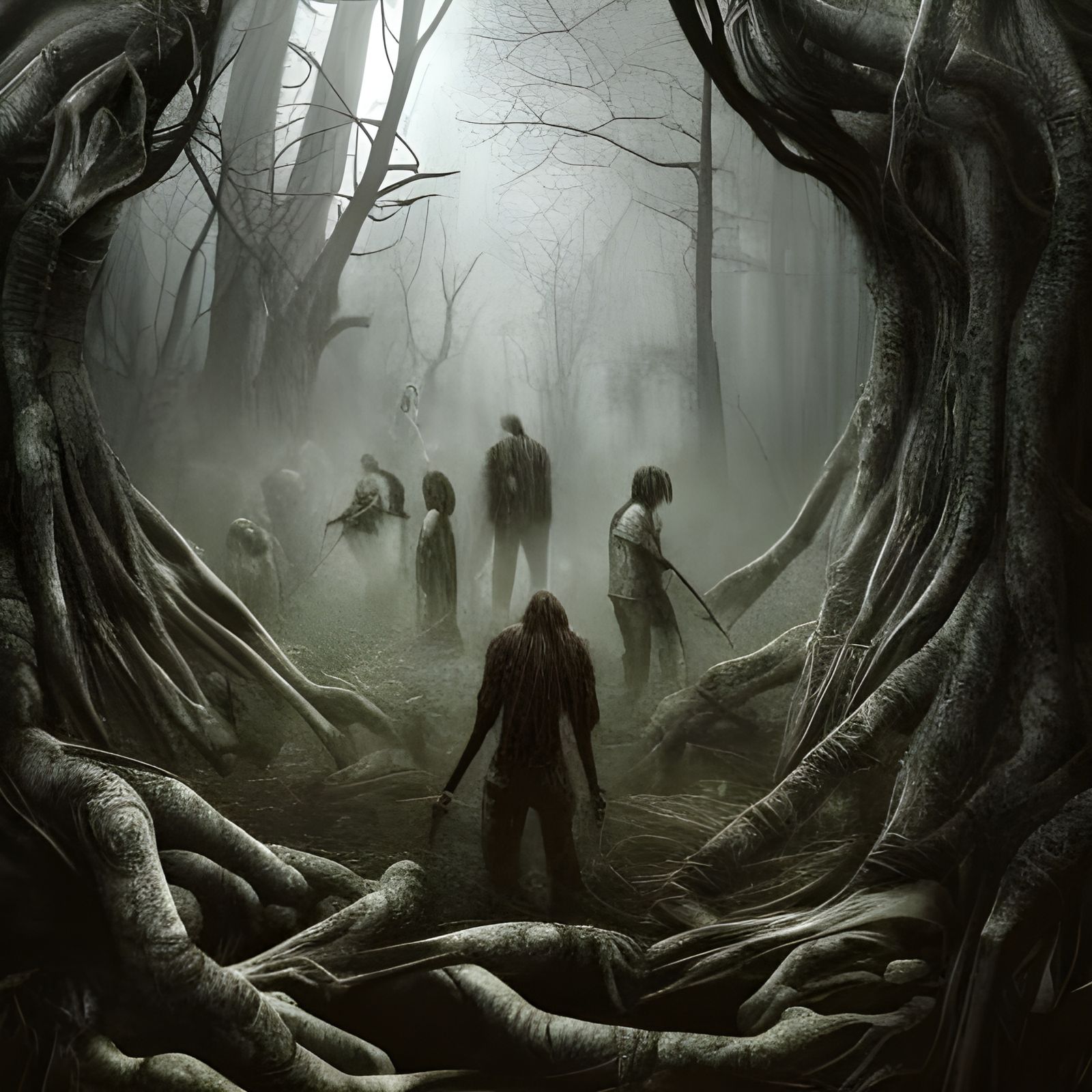 Lost Souls Of The Forest  by @ARTificent