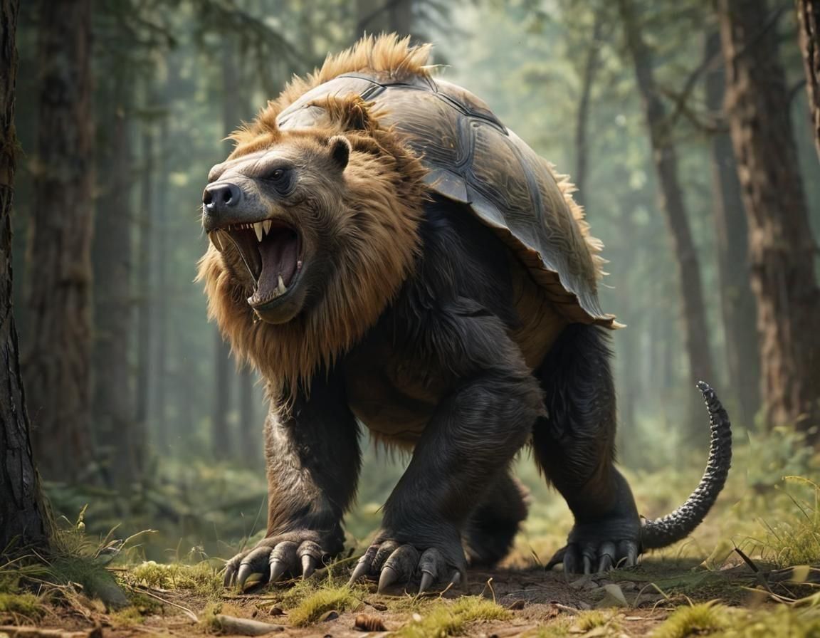 "(Testudo Ursus) The Turtle-back Bear"