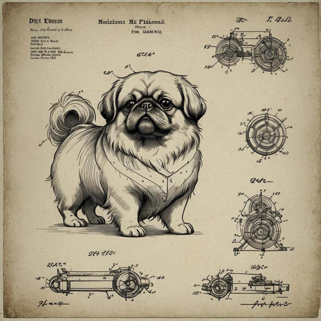 DIY pekingese