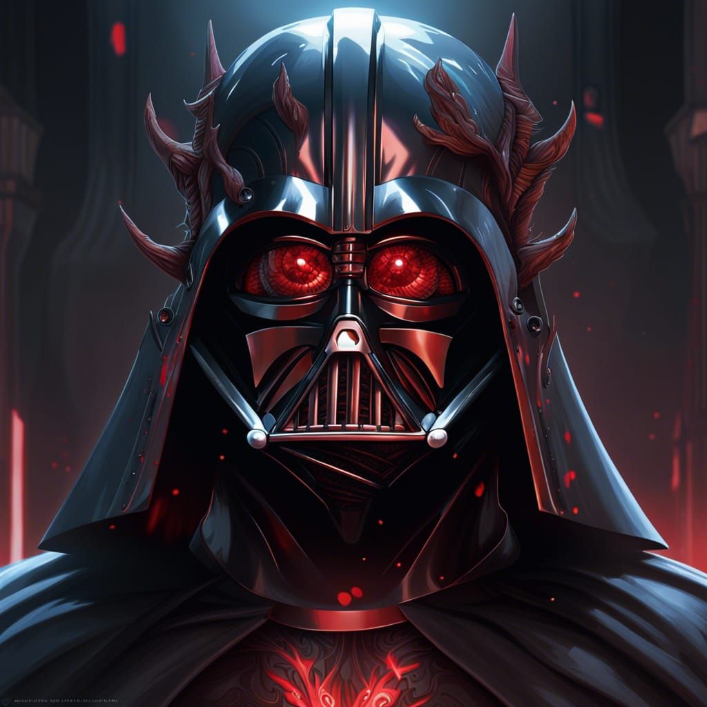 Demon Vader - AI Generated Artwork - NightCafe Creator