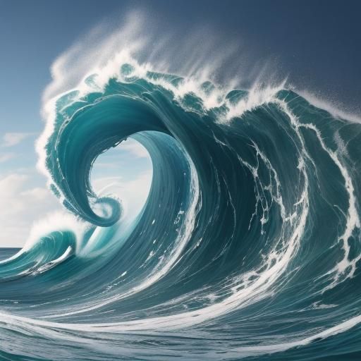 Oceanic Swirls and Bubbles in a Dynamic Vortex