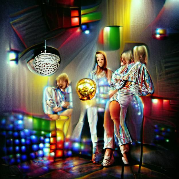ABBA band, disco 70',