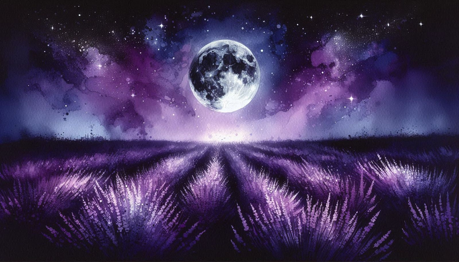 Charcoal Lavender Dream