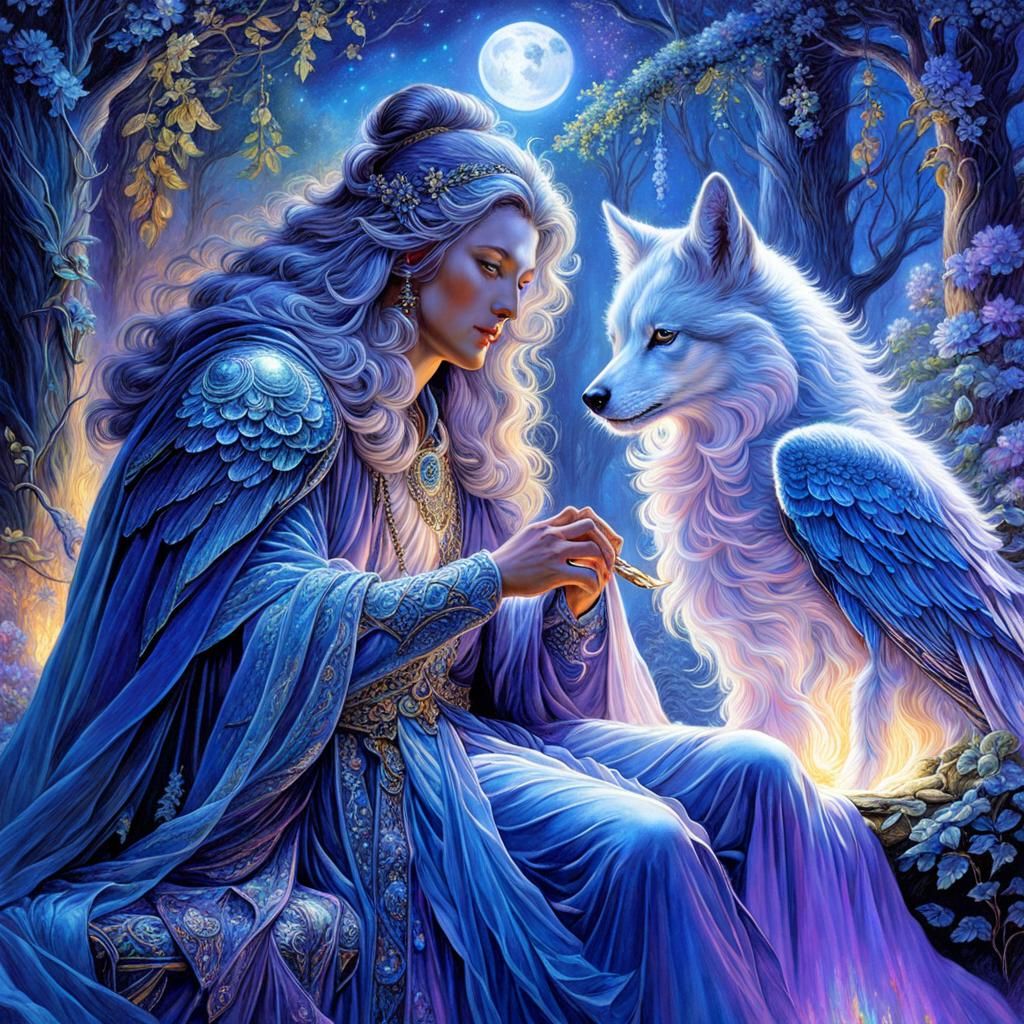 Whispers of the night  by @Mastre