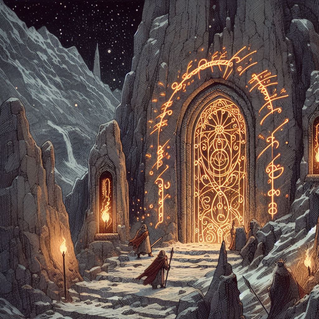 Secret door to Tolkien's world