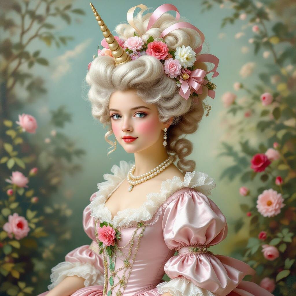 Madame Coiffure: Stars, hearts, unicorn parts  by @Natural Disaster