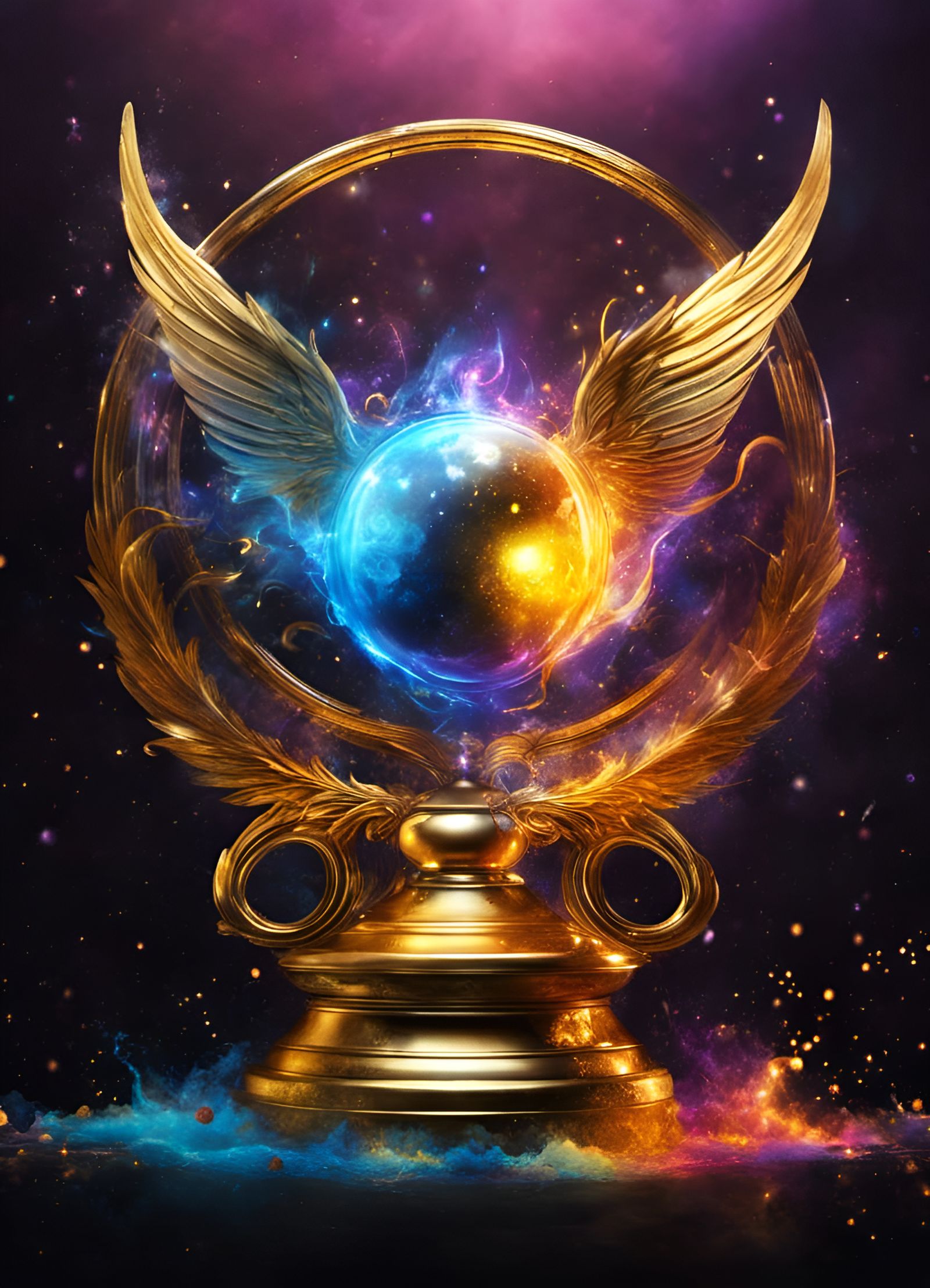 The Golden Snitch Award  by @Klaorman