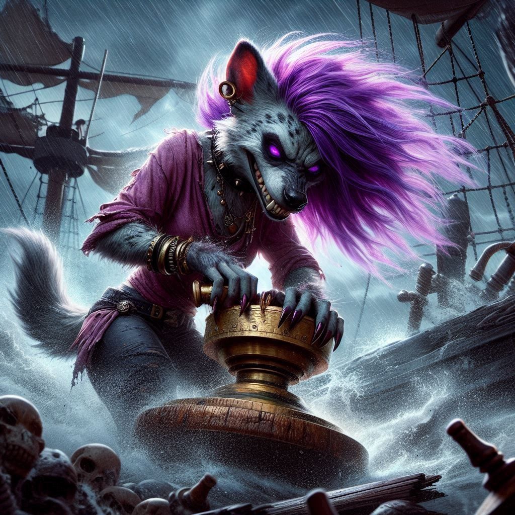 Scuzzy, female pirate ☸🏴‍☠🧭༺𓆩☠︎︎𓆪༻